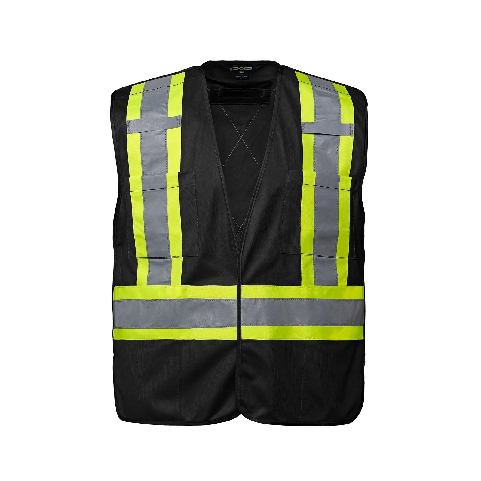 L01145 - Vanguard - Tricot Hi-Vis 5 Point Tear-Away Vest - Dual Sized - Image 4