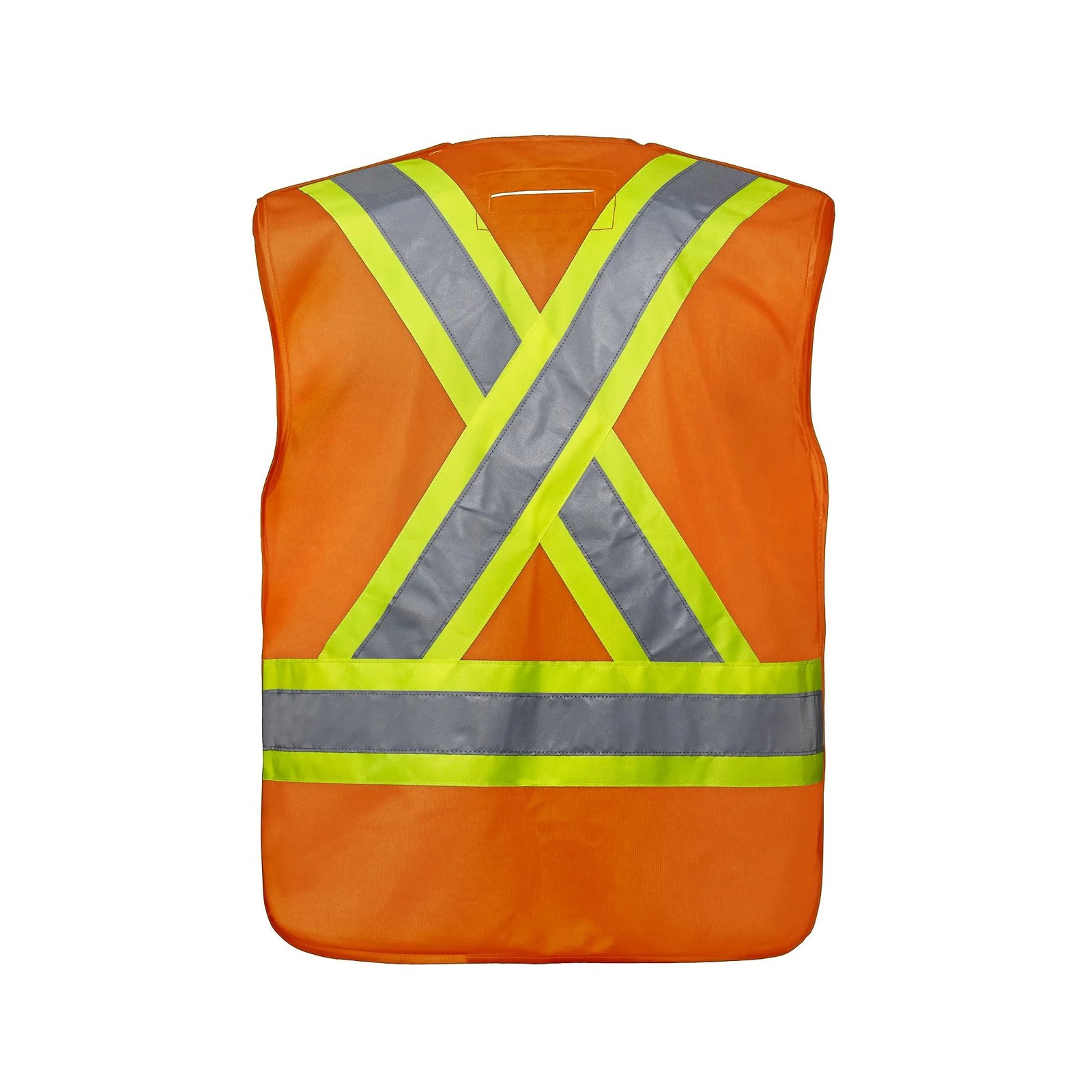 L01145 - Vanguard - Tricot Hi-Vis 5 Point Tear-Away Vest - Dual Sized - Image 7