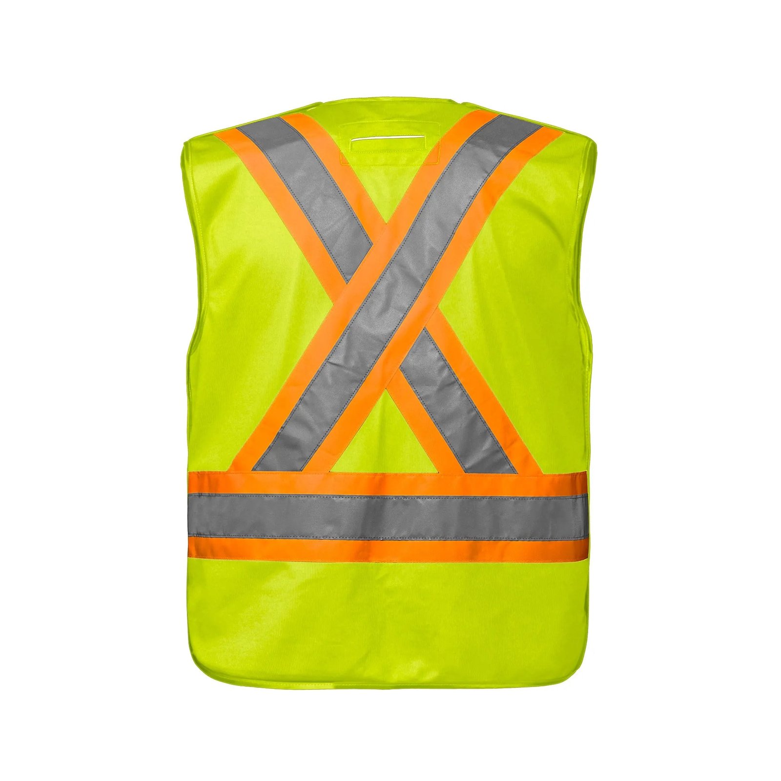 L01145 - Vanguard - Tricot Hi-Vis 5 Point Tear-Away Vest - Dual Sized - Image 6