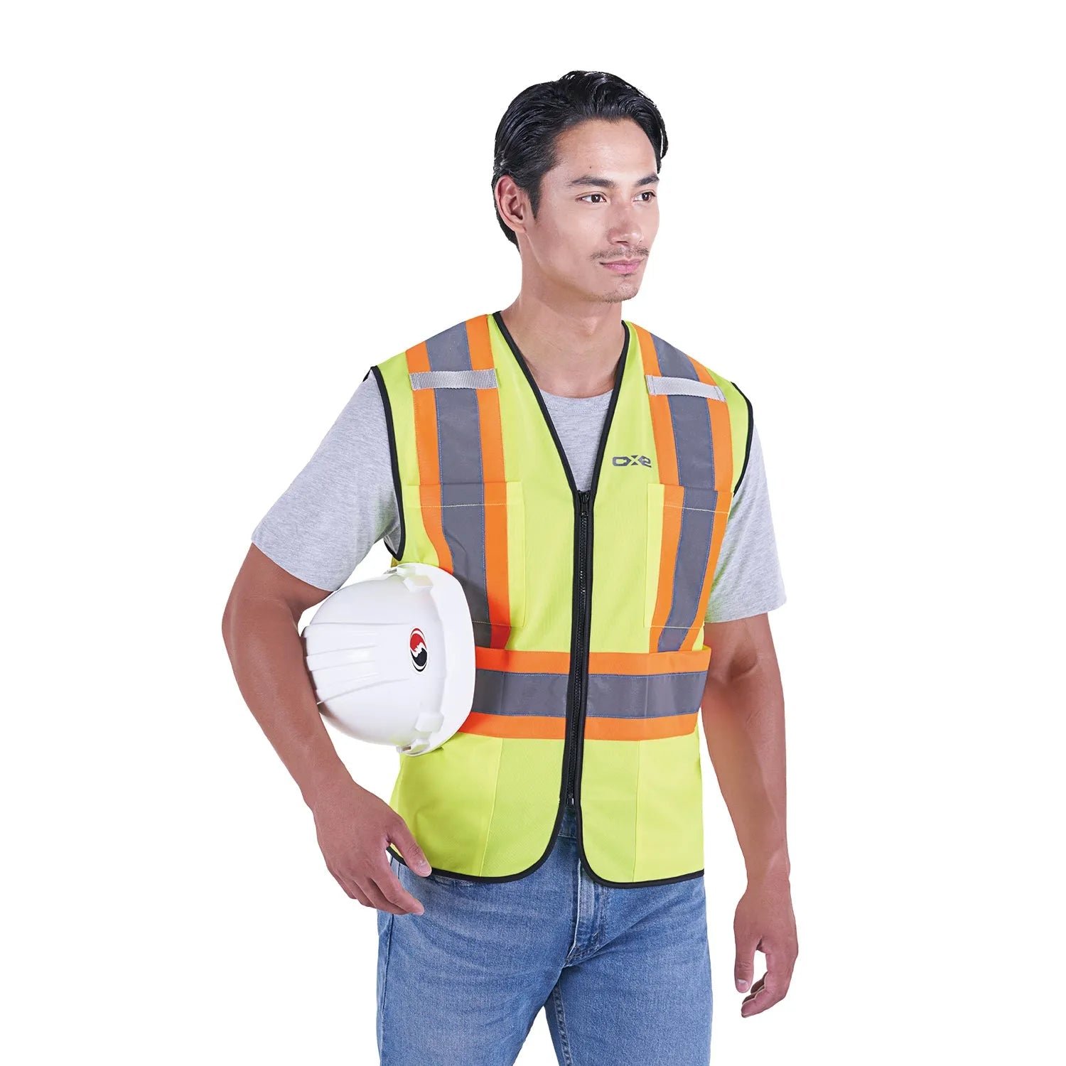 L01150 - Scout - Hi-Vis Zipper front Vest - Image 2
