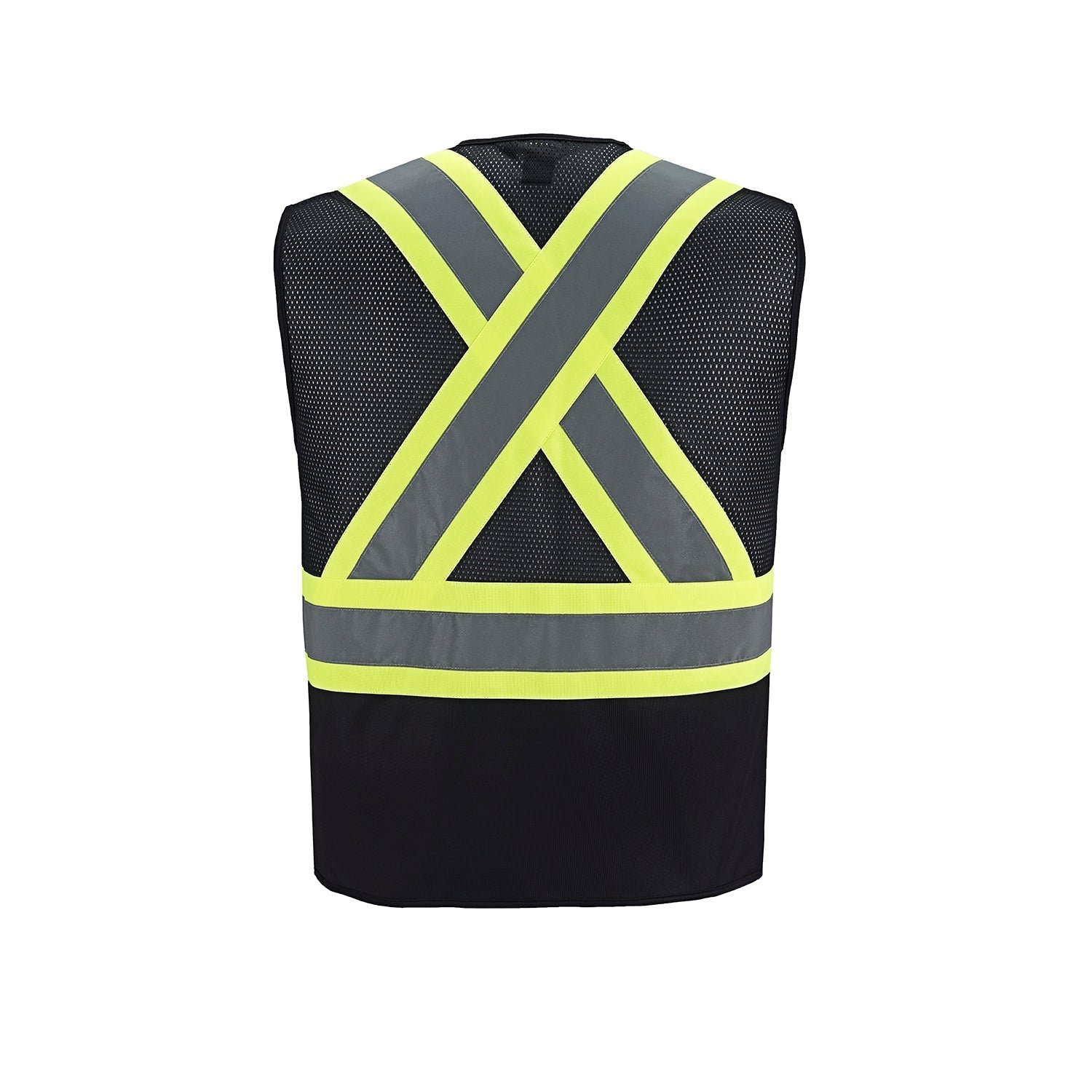 L01150 - Scout - Hi-Vis Zipper front Vest - Image 3
