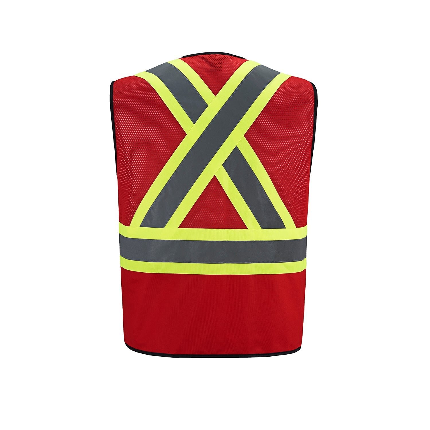 L01150 - Scout - Hi-Vis Zipper front Vest - Image 7