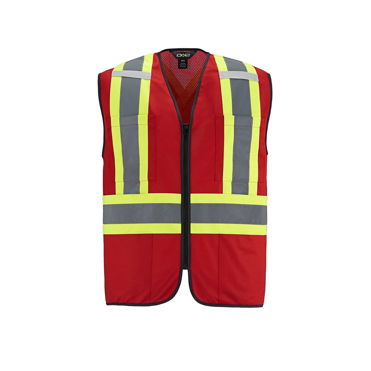 L01150 - Scout - Hi-Vis Zipper front Vest - Image 6