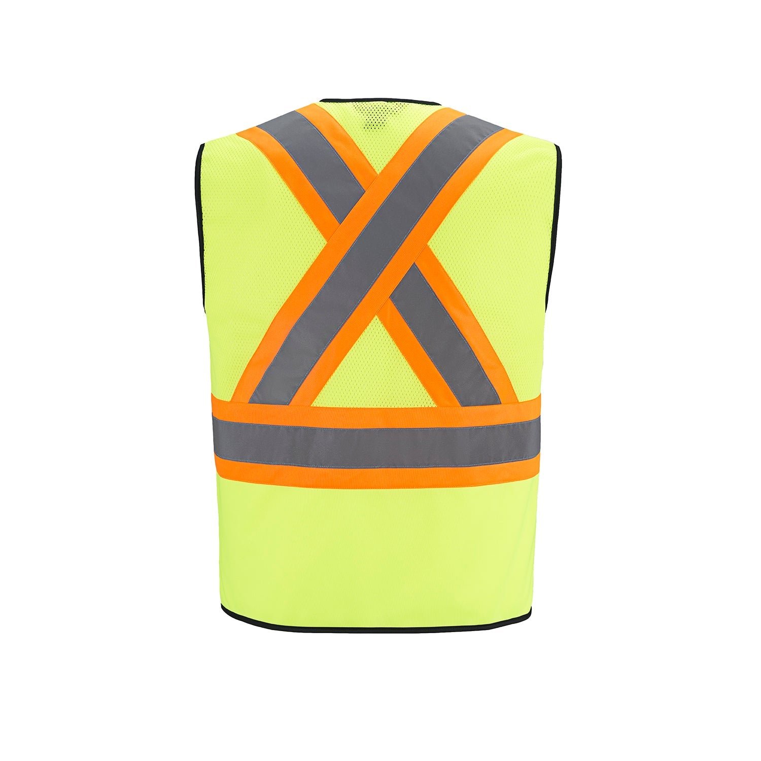 L01150 - Scout - Hi-Vis Zipper front Vest - Image 9