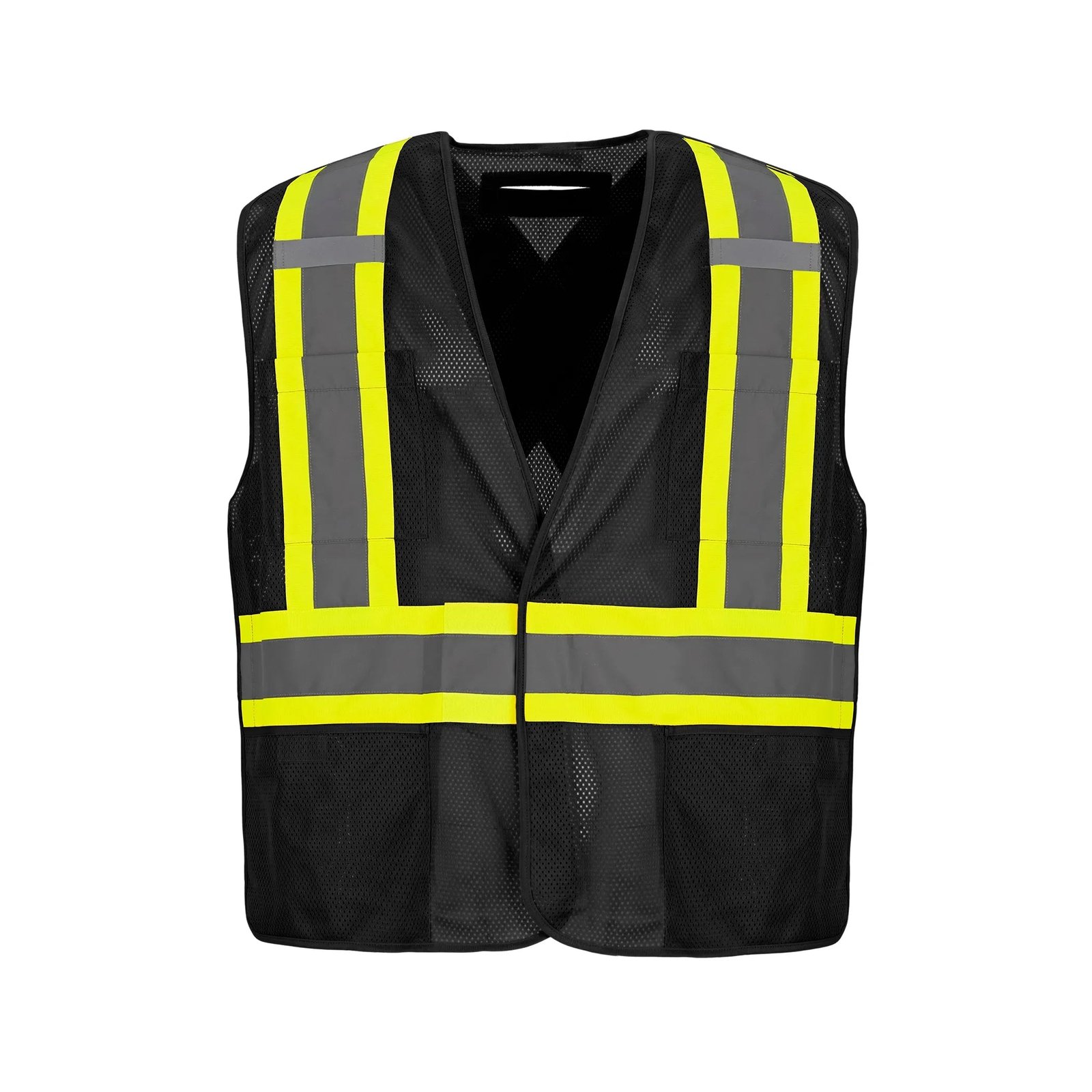 L01155 - Sentinel - Mesh Hi-Vis 5 Point Tear-away Vest - Dual Sized - Image 8