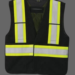 L01160 - Guardian - DISCO - Mesh Hi-Vis 5 Point Tear Away Vest - Dual Sized