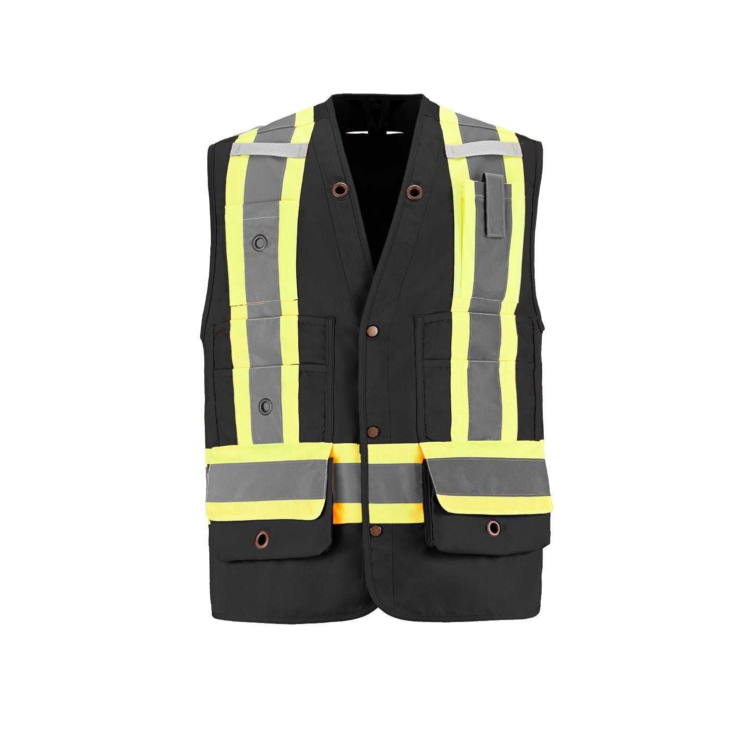 L01190 - Surveyor - Hi-Vis Surveyor’s Vest - Sized - Image 4