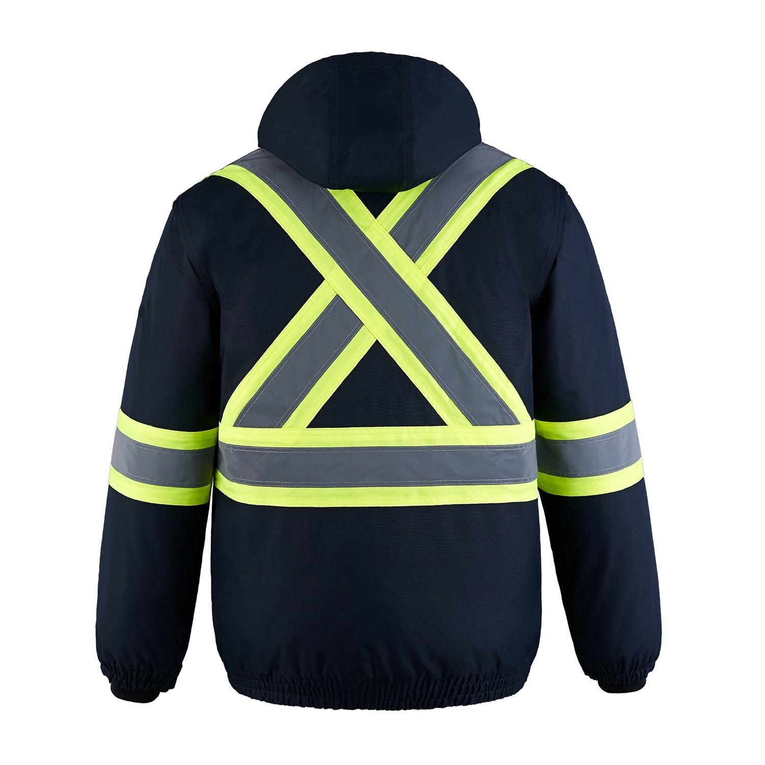 L01277 - Peterbuilt - Hi-Vis 3in1 Bomber Jacket w/ Detachable Hood - Image 14