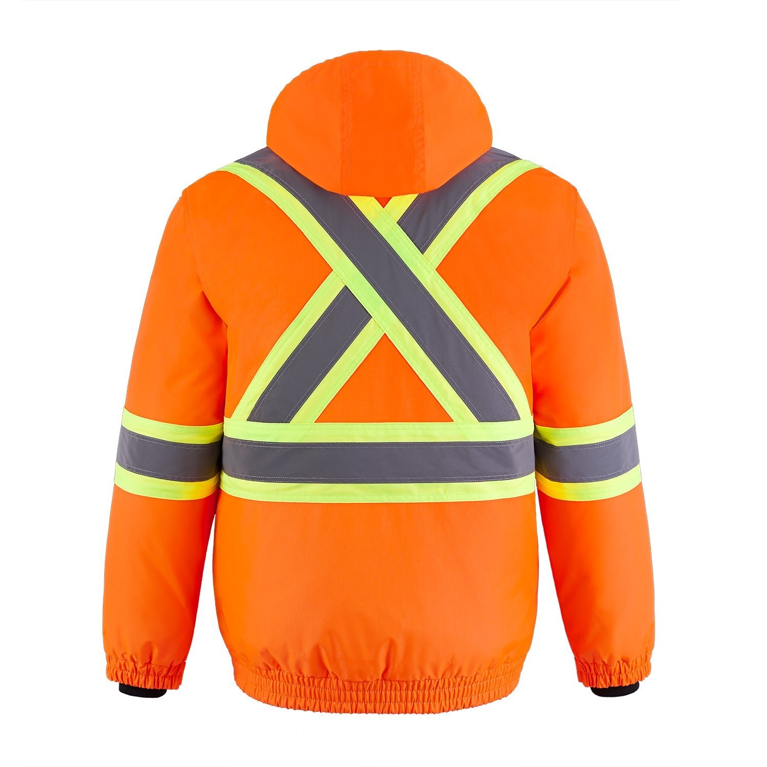 L01277 - Peterbuilt - Hi-Vis 3in1 Bomber Jacket w/ Detachable Hood - Image 6
