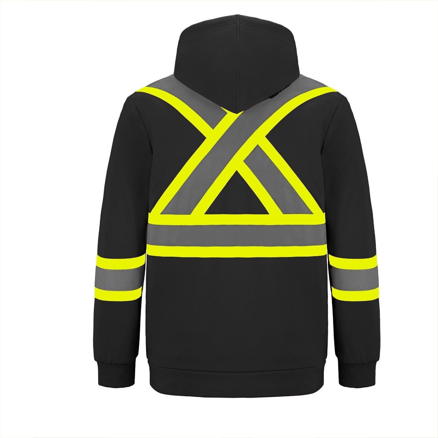 L01380 - Infinity - Hi-Vis Full Zip Hooded Sweatshirt w/ Detachable Hood - Image 3
