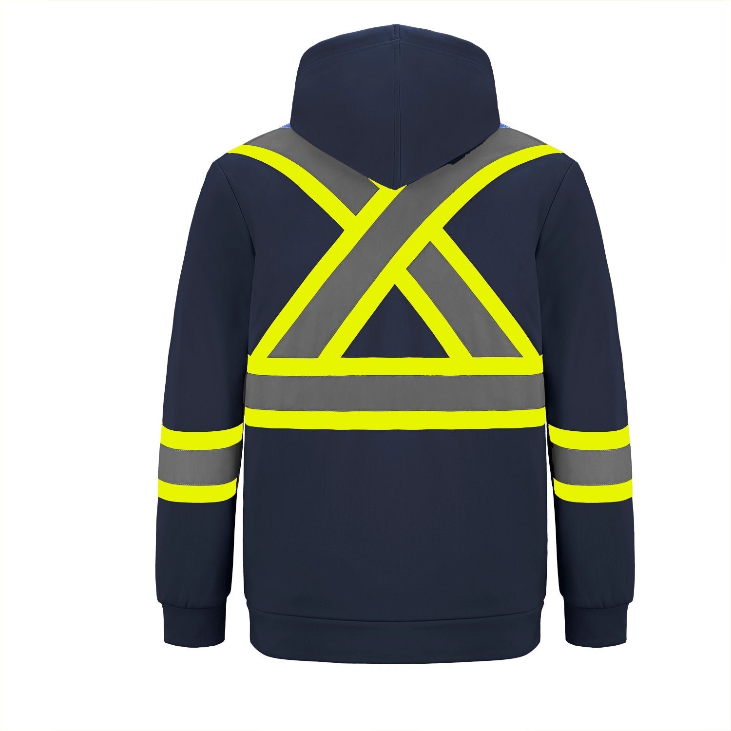 L01380 - Infinity - Hi-Vis Full Zip Hooded Sweatshirt w/ Detachable Hood - Image 9