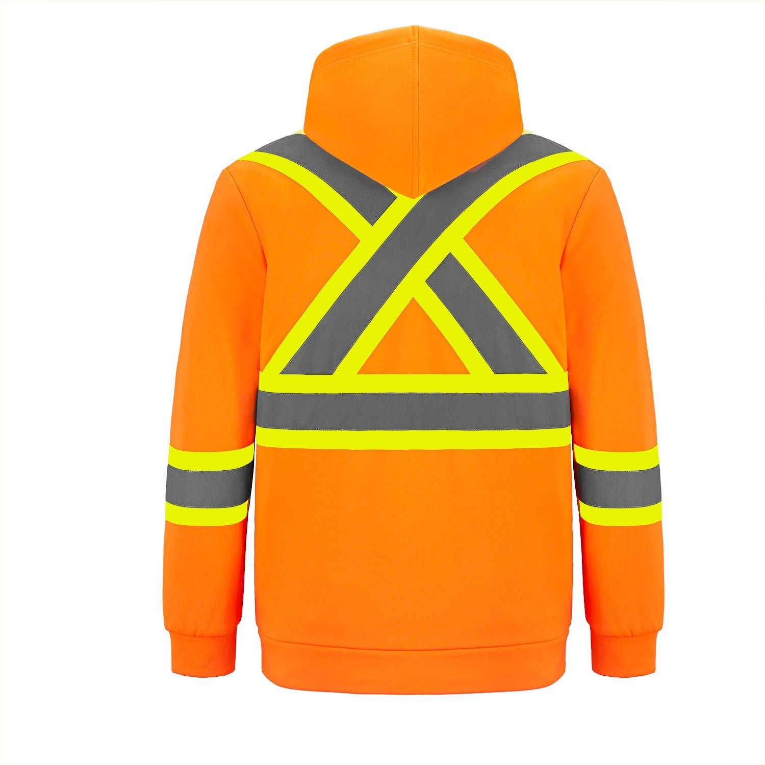 L01380 - Infinity - Hi-Vis Full Zip Hooded Sweatshirt w/ Detachable Hood - Image 5