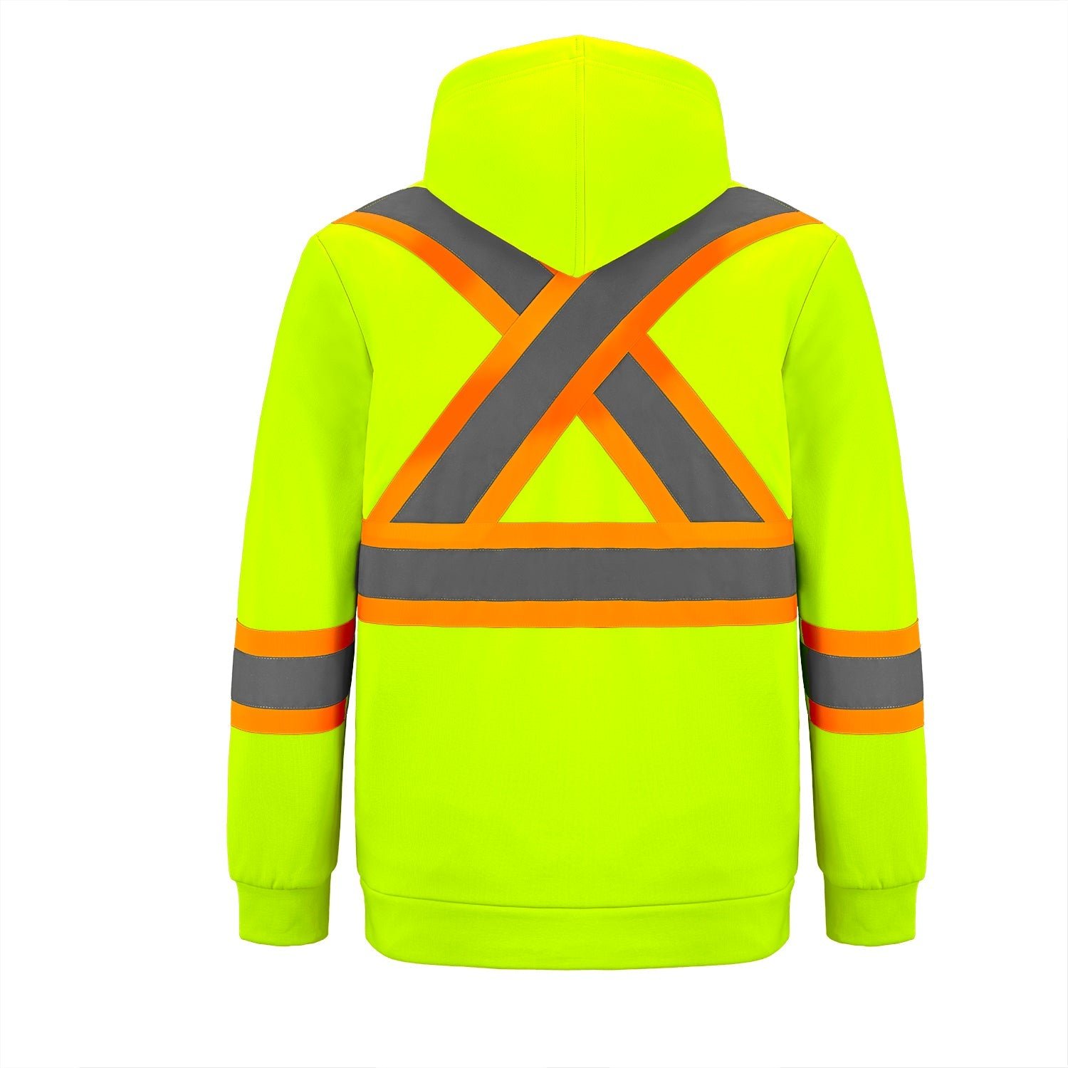 L01380 - Infinity - Hi-Vis Full Zip Hooded Sweatshirt w/ Detachable Hood - Image 7
