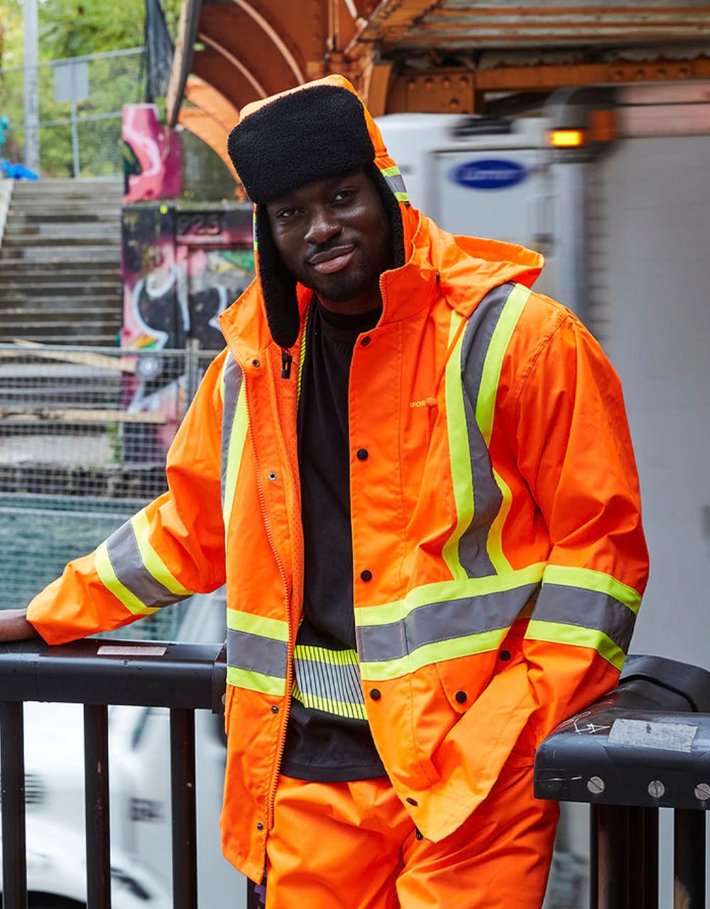Forcefield Hi Vis 3 Piece Rain Suit