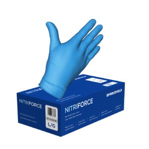 Forcefield NitriForce Nitrile Disposable Examination Gloves (Case of 1000 Gloves)