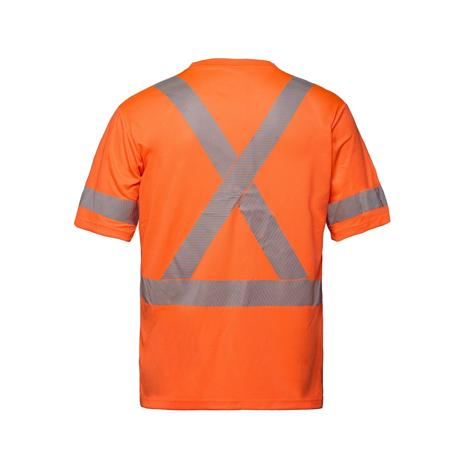 S05980 - LUMEN - Hi-VIS T-shirt with Segmented Stripes - Image 9