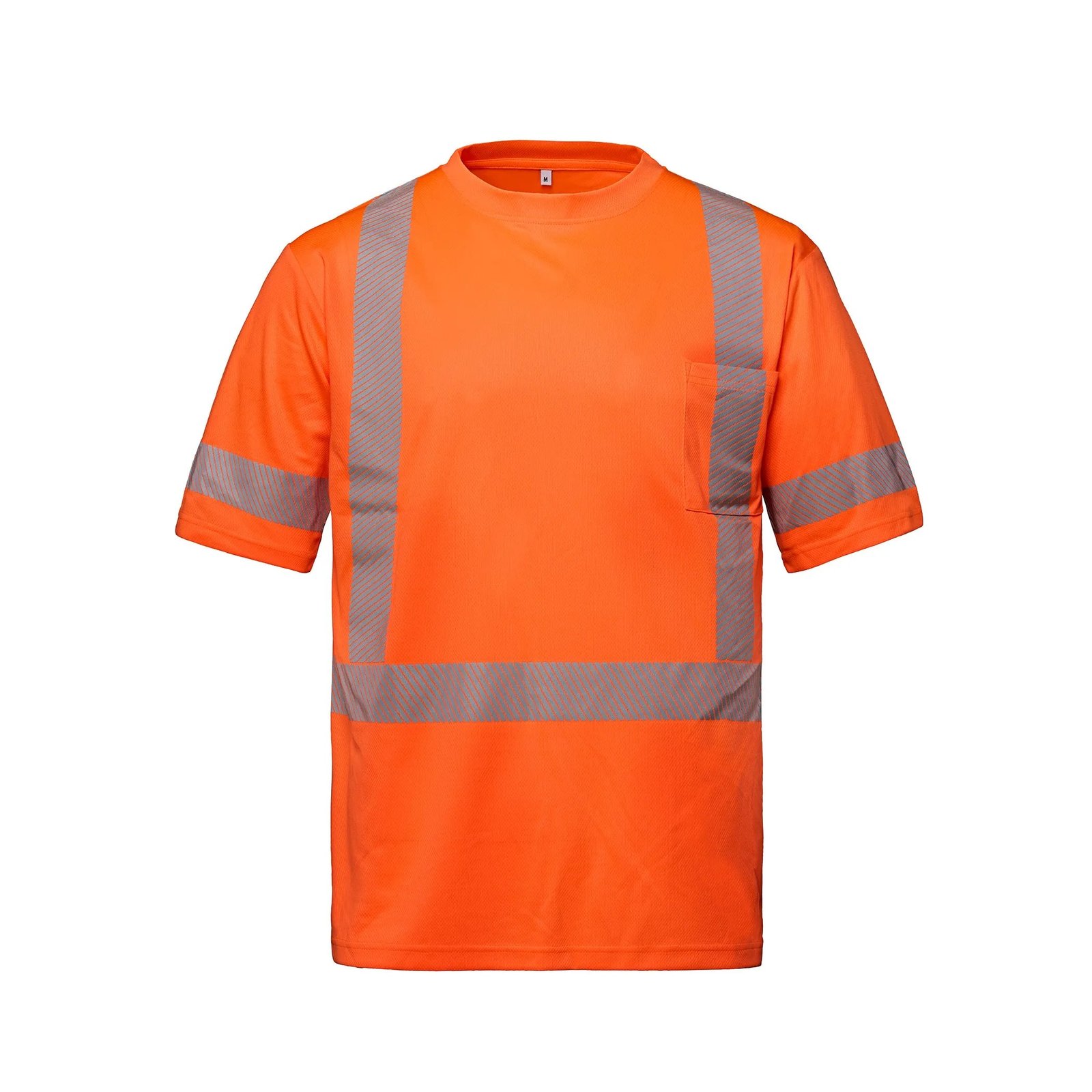 S05980 - LUMEN - Hi-VIS T-shirt with Segmented Stripes - Image 8