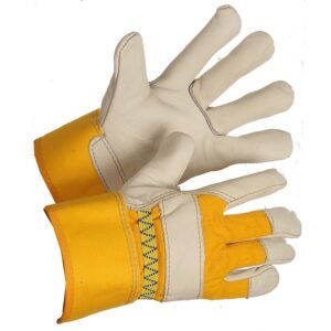 Forcefield Ladies Fleece Lined Leather Work Gloves