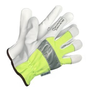 Forcefield Delta Force Hi-Visibility Goatskin Grain Leather Driver's Gloves