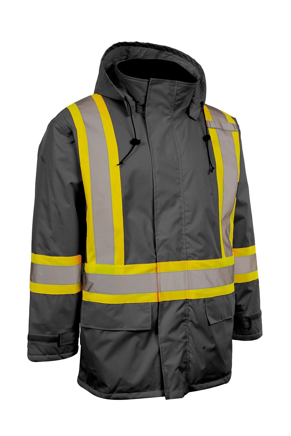 Forcefield Hi Vis Insulated Miners Jacket - Image 3