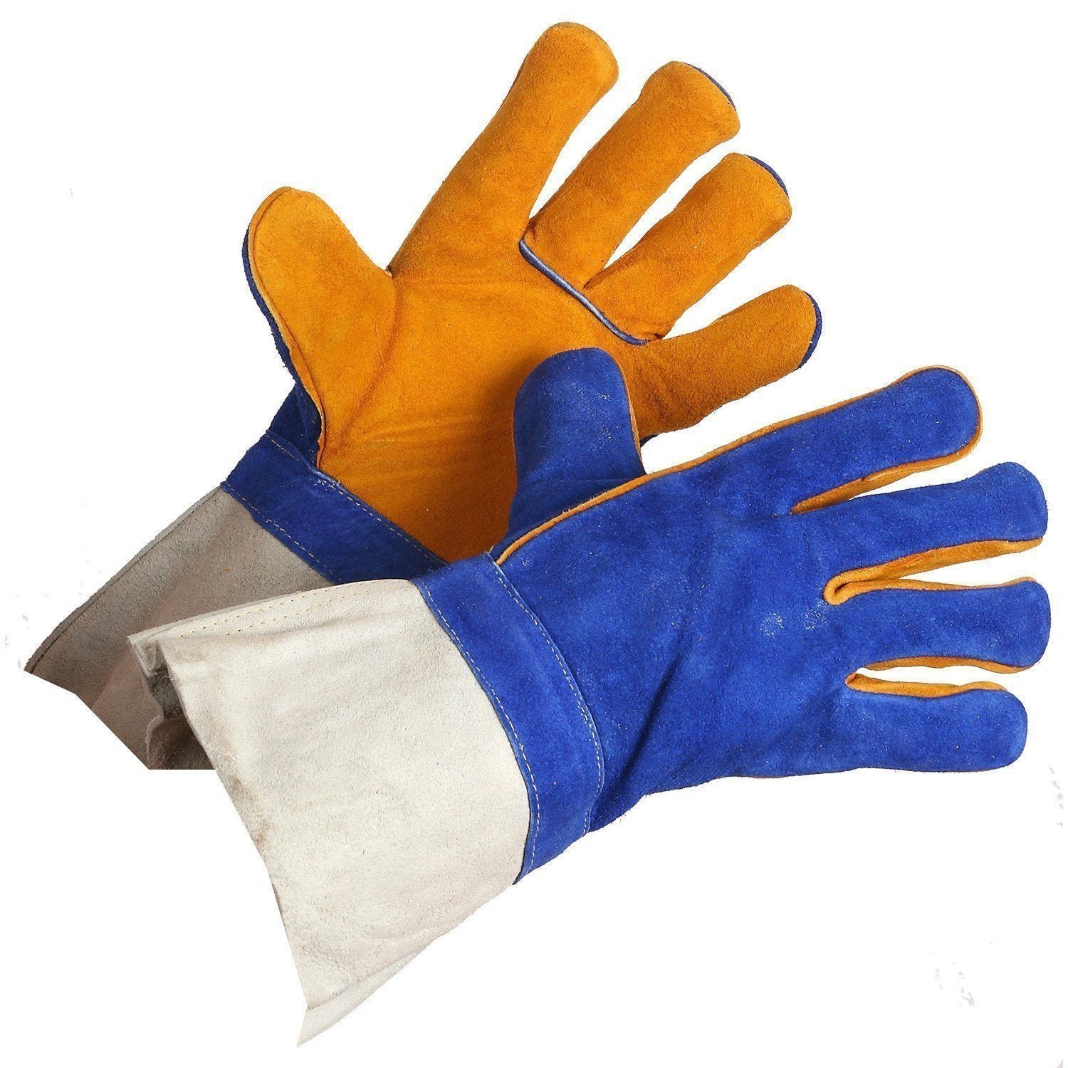 Forcefield "Gold Welders" Premium Grade Split Leather Welding Gloves