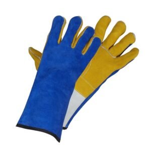 Forcefield Gold Welders with Grain Leather Palm