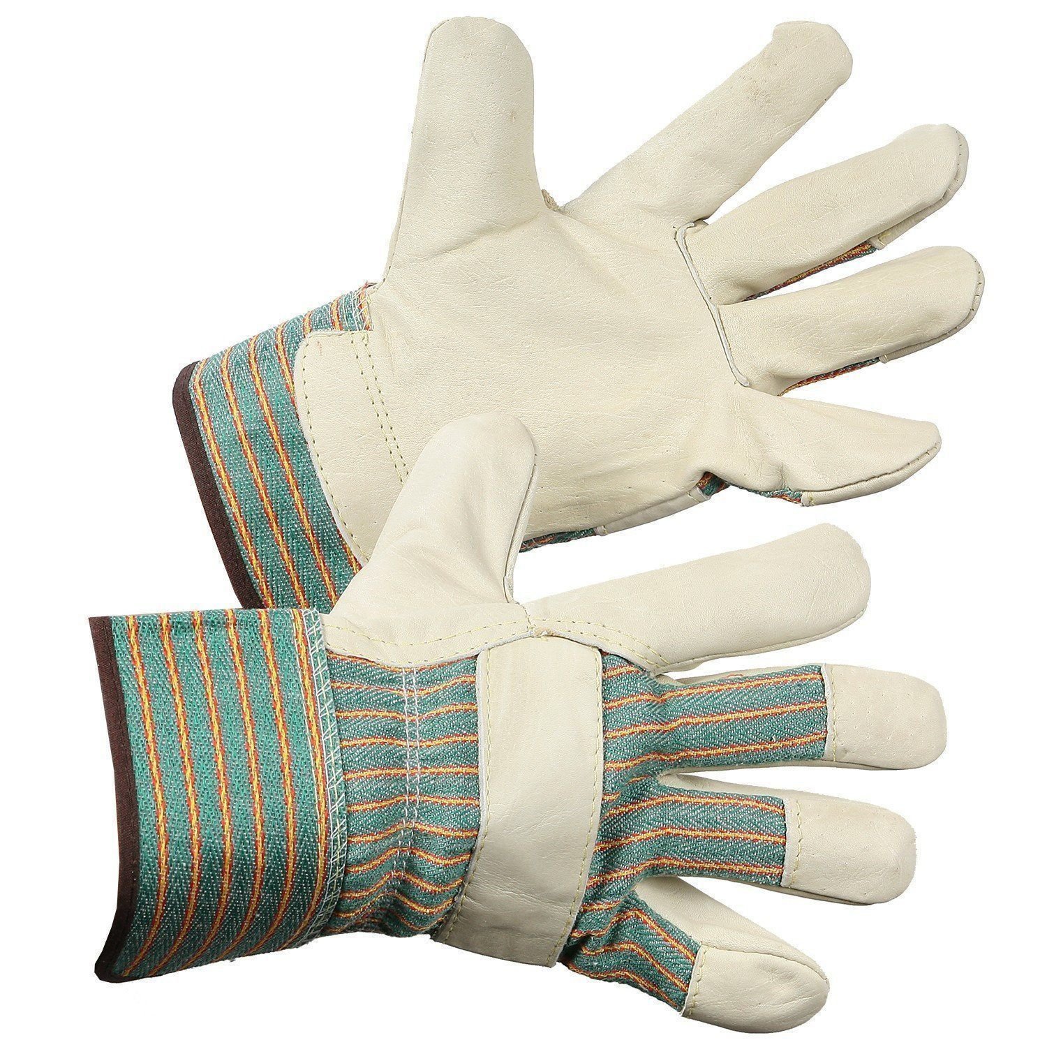 Forcefield Grain Leather Work Glove, Unlined Palm