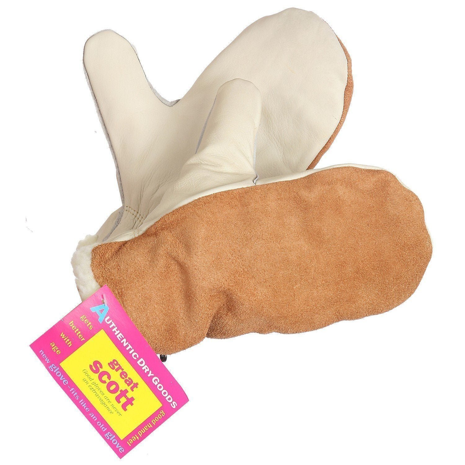 Forcefield "Great Scott" Pile Lined Leather Mitt