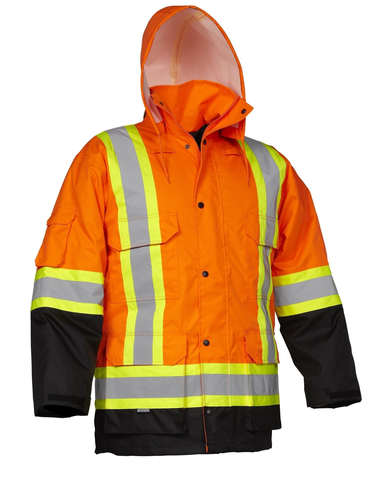 Forcefield Hi Vis Safety Winter Cargo Parka - Image 3
