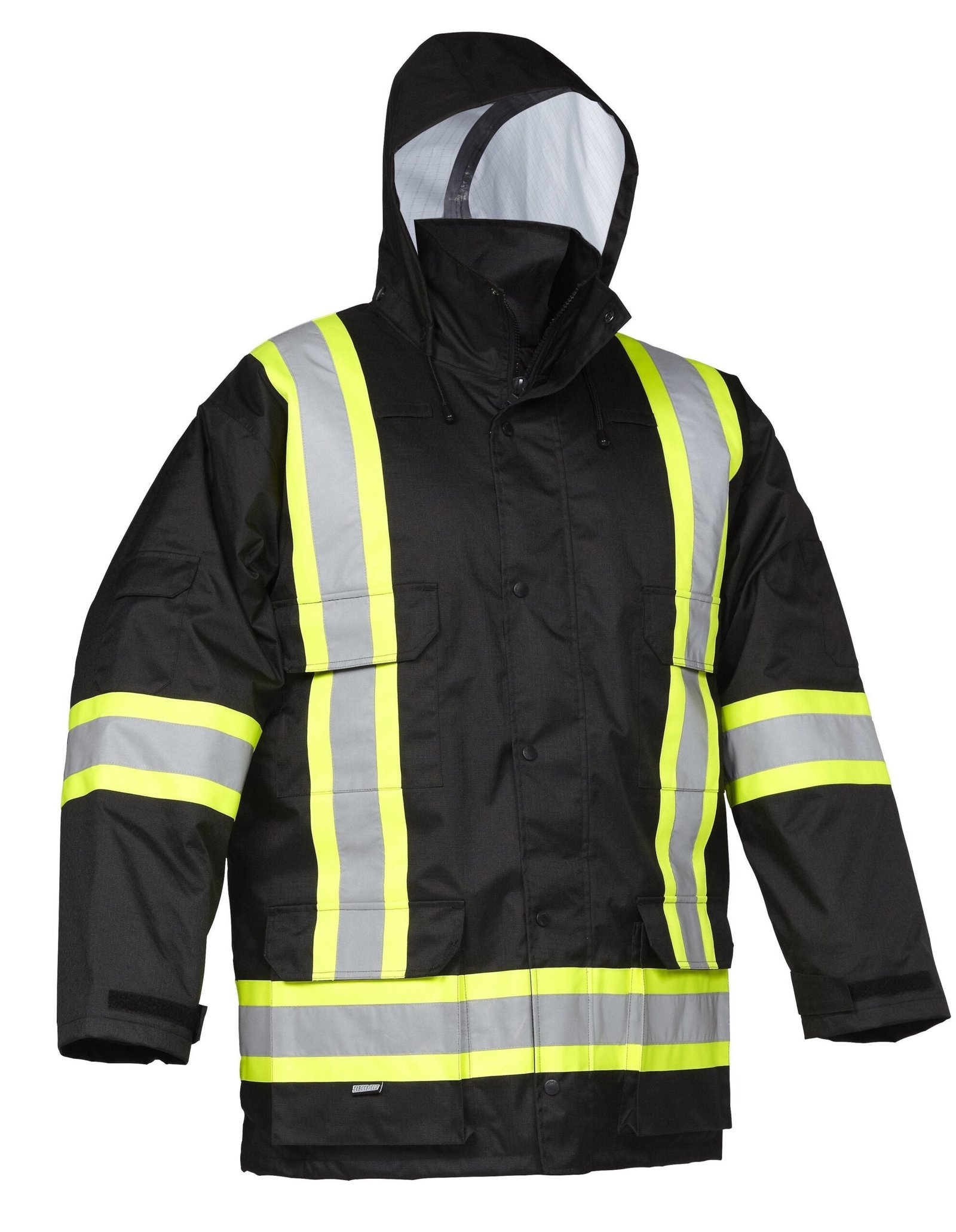 Forcefield Hi Vis Safety Winter Cargo Parka - Image 5