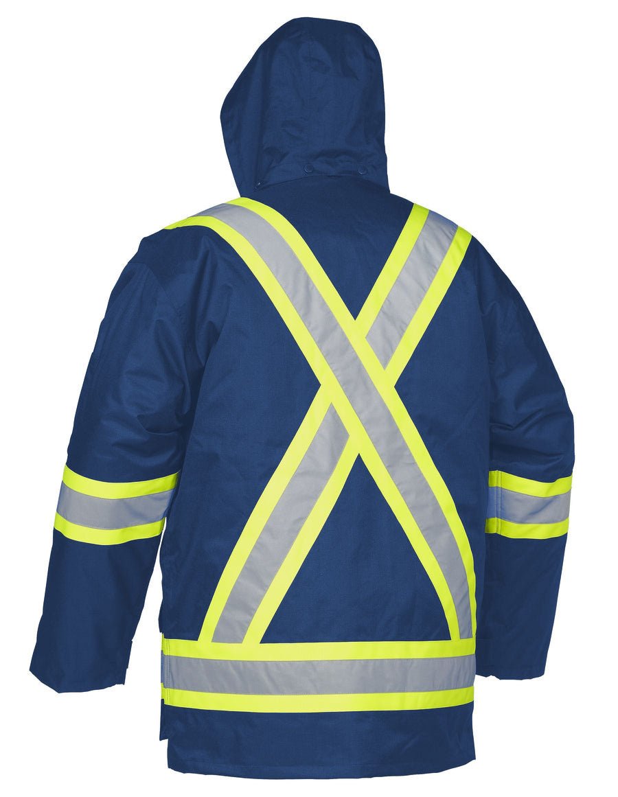 Forcefield Hi Vis Safety Winter Cargo Parka - Image 9