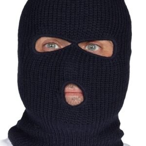 Forcefield Knitted Acrylic Balaclava, three openings