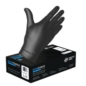 Forcefield NitriForce Supply Chain Textured Nitrile Disposable Gloves (Case of 500 Gloves)
