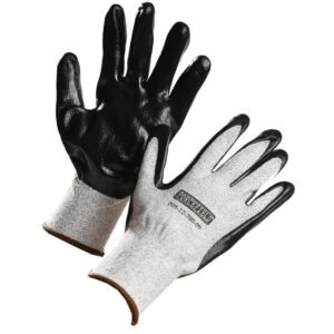Forcefield Nitrile Palm Coated Cut Resistant Glove, HPPE Cut Level 3