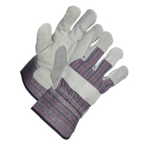 Forcefield Split Leather Work Gloves, Standard Grade