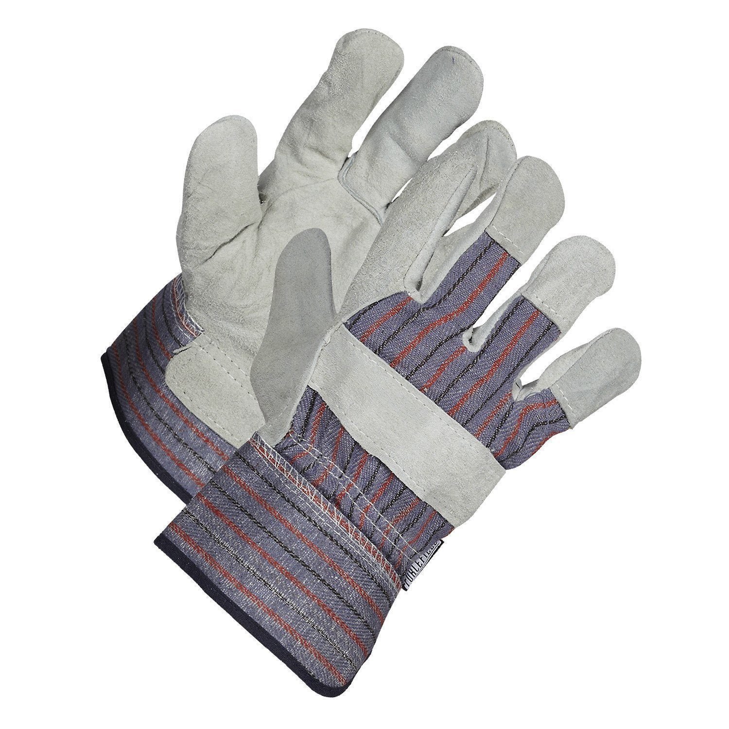 Forcefield Split Leather Work Gloves, Standard Grade